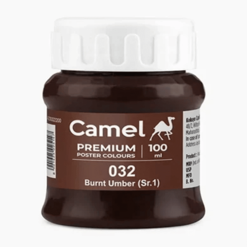 Camel Premium Poster Colour – 100ml – Matte Finish
