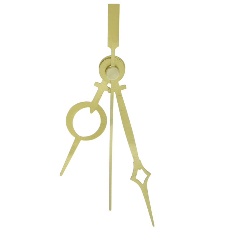 Clock Hands Set Small Kajal Gold