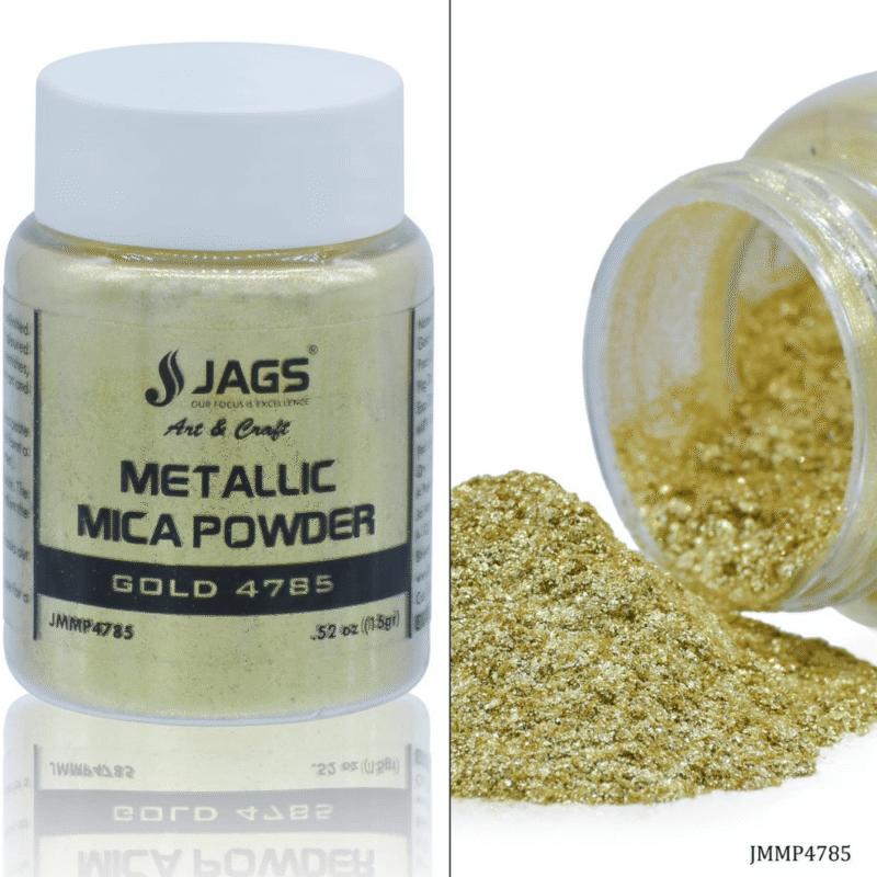 Jags Metallic Mica Powder 15Gms Gold