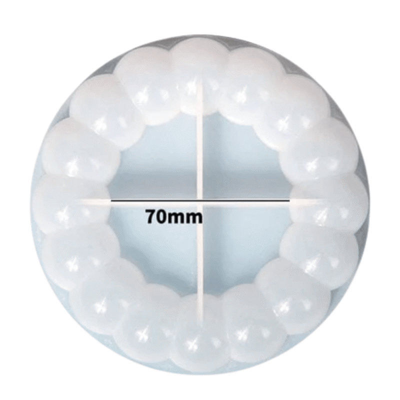 5.5" Bubble Edge Coaster Mould