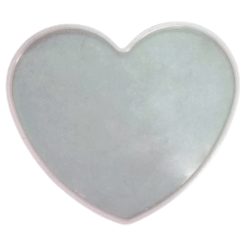 6" Heart Coaster Mould