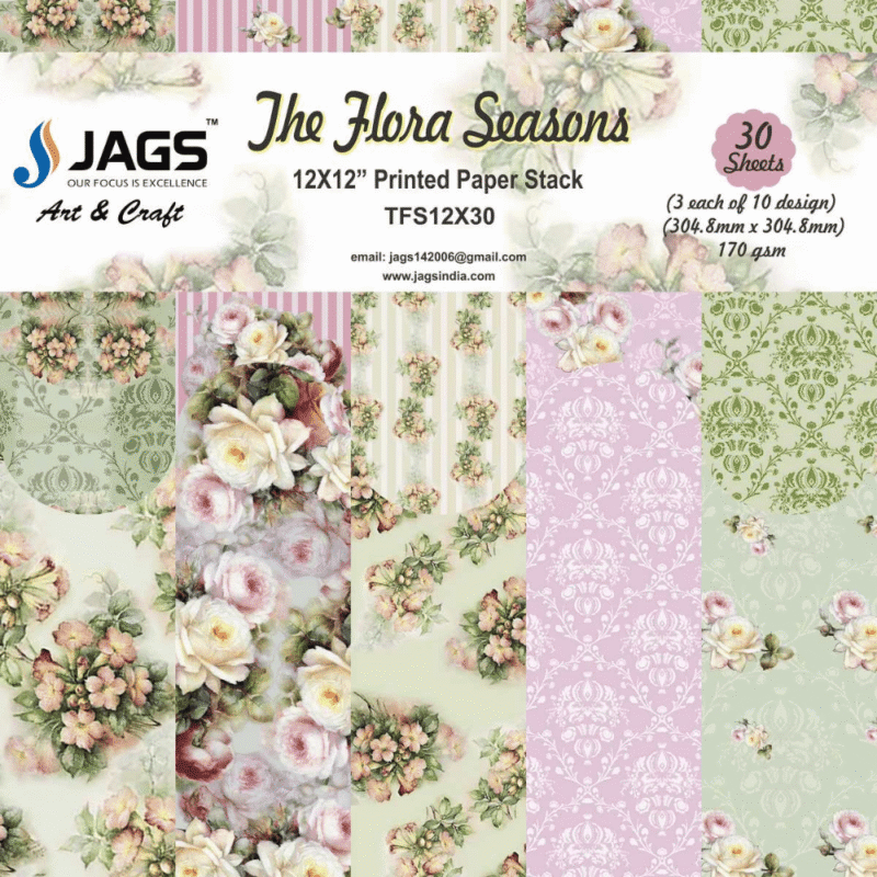Paper Jags 12x12 The Flora Seasons