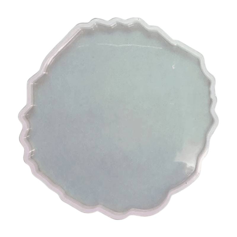 6" Round Agate Coaster Mould