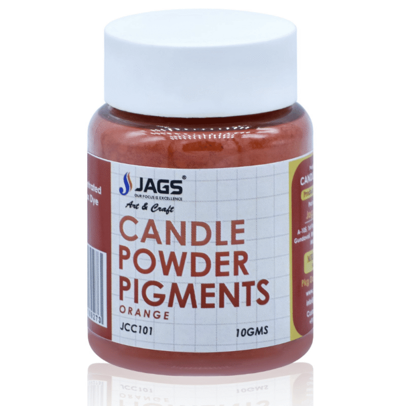 Jags Candle Color 10Gram Orange