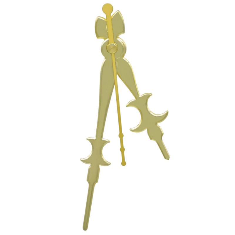 Clock Hands Set Medium Gold