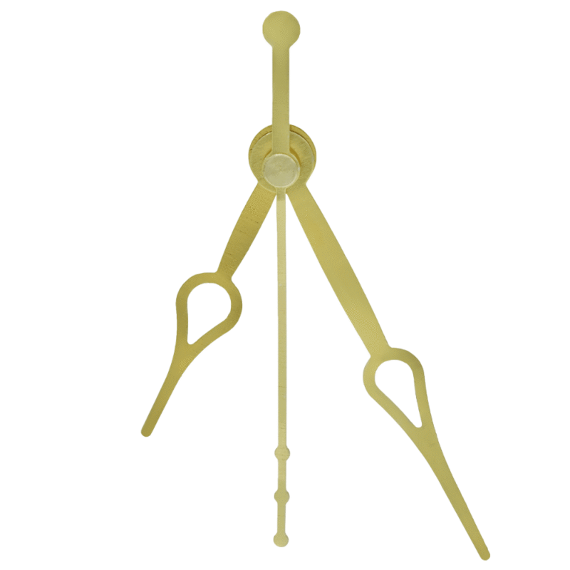 Clock Hands Set Small Mini Sickosa Gold
