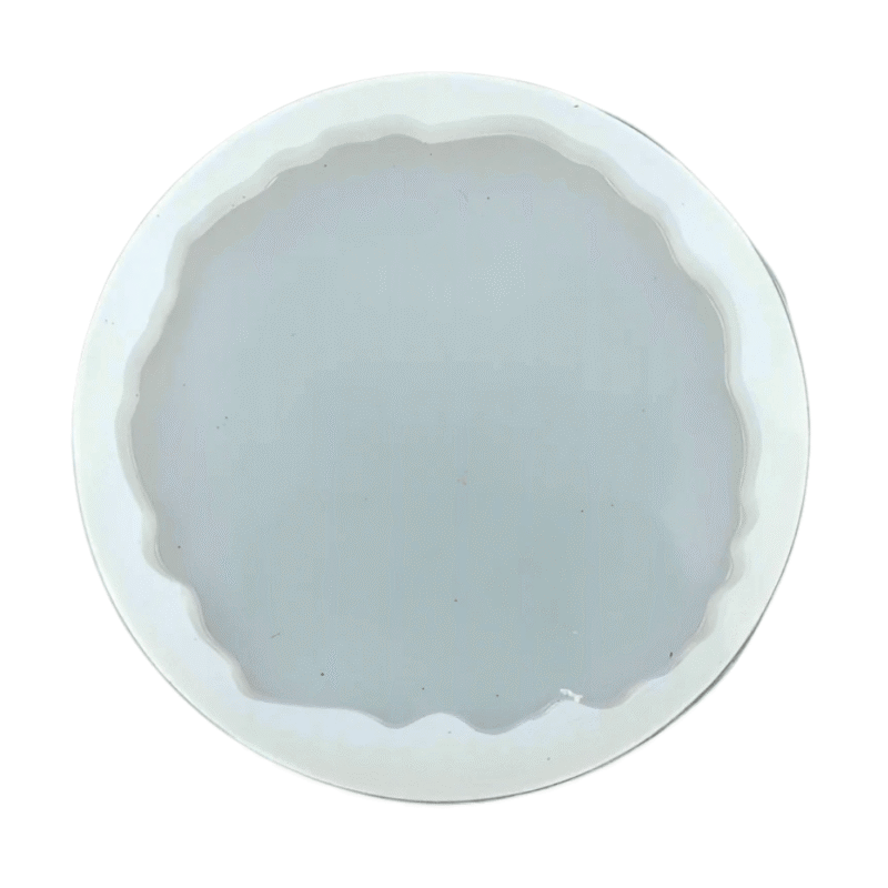 2" Round Agate Coaster & Keychain Pendant Mould
