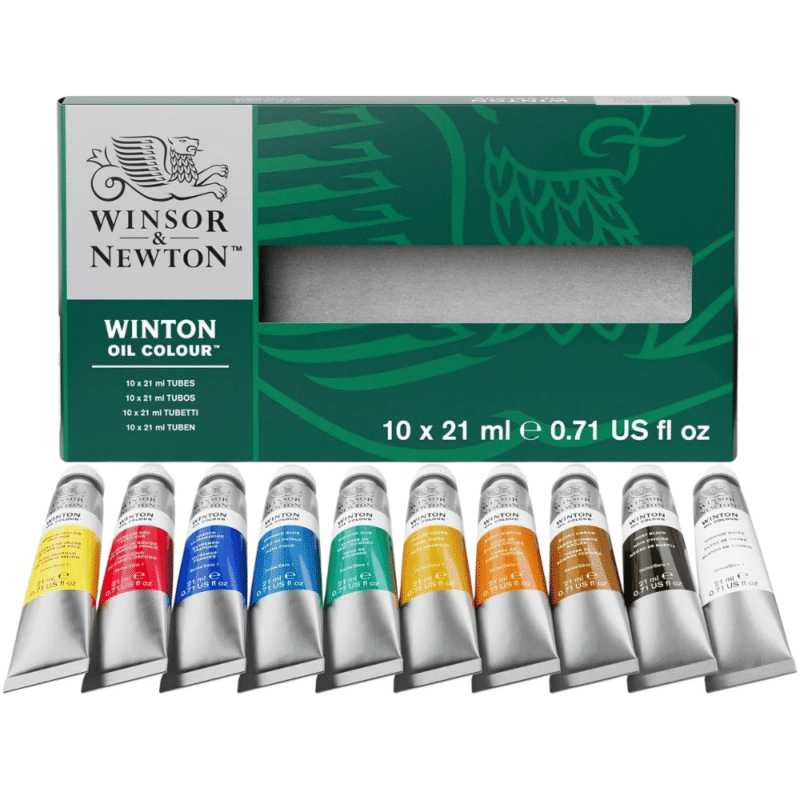 Winsor & Newton Winton Oil Colour - 10X21 Ml Tubes Set