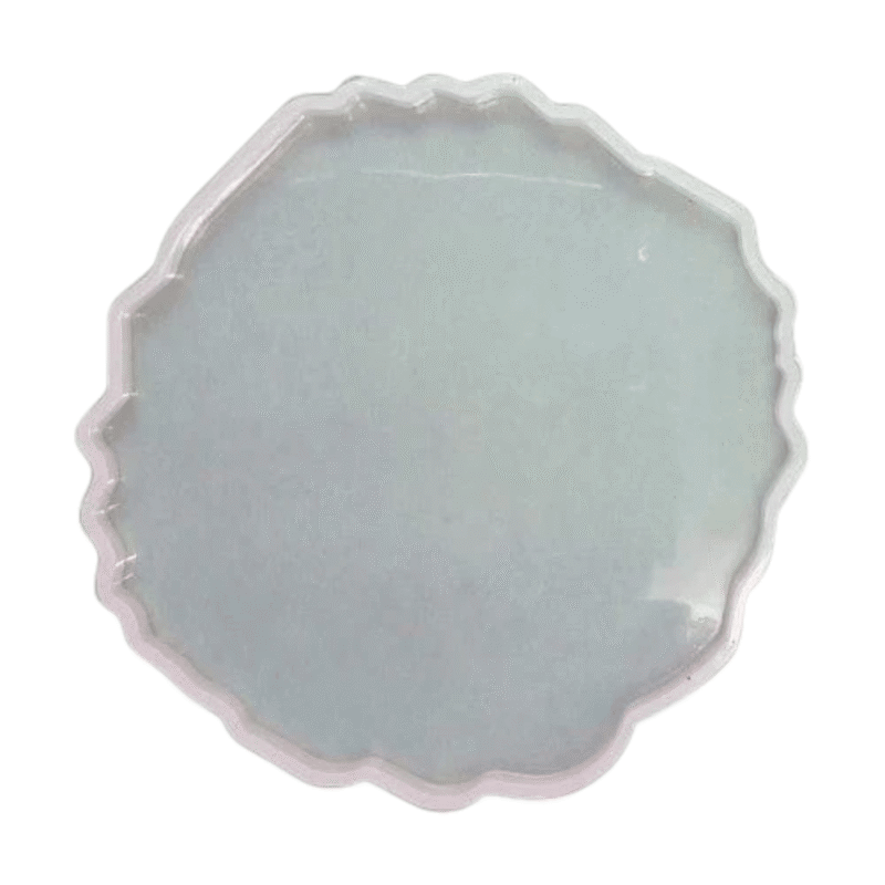 4" Round Agate Coaster Mould
