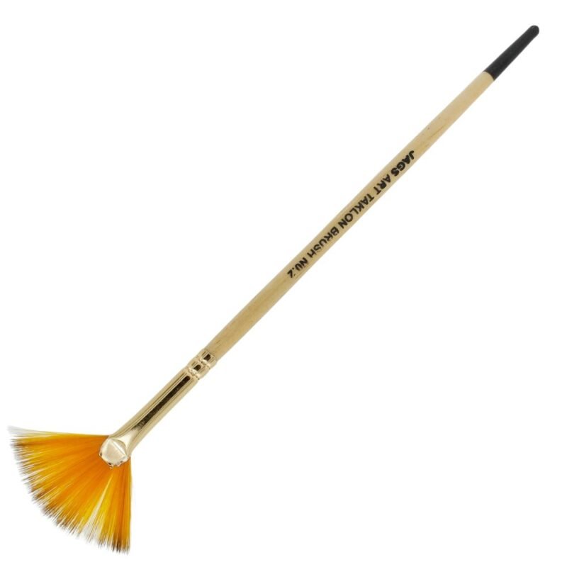 Painting Brush Fan Taklon No 02