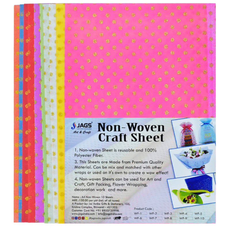 A4 Non Woven Paper Floral Seamless