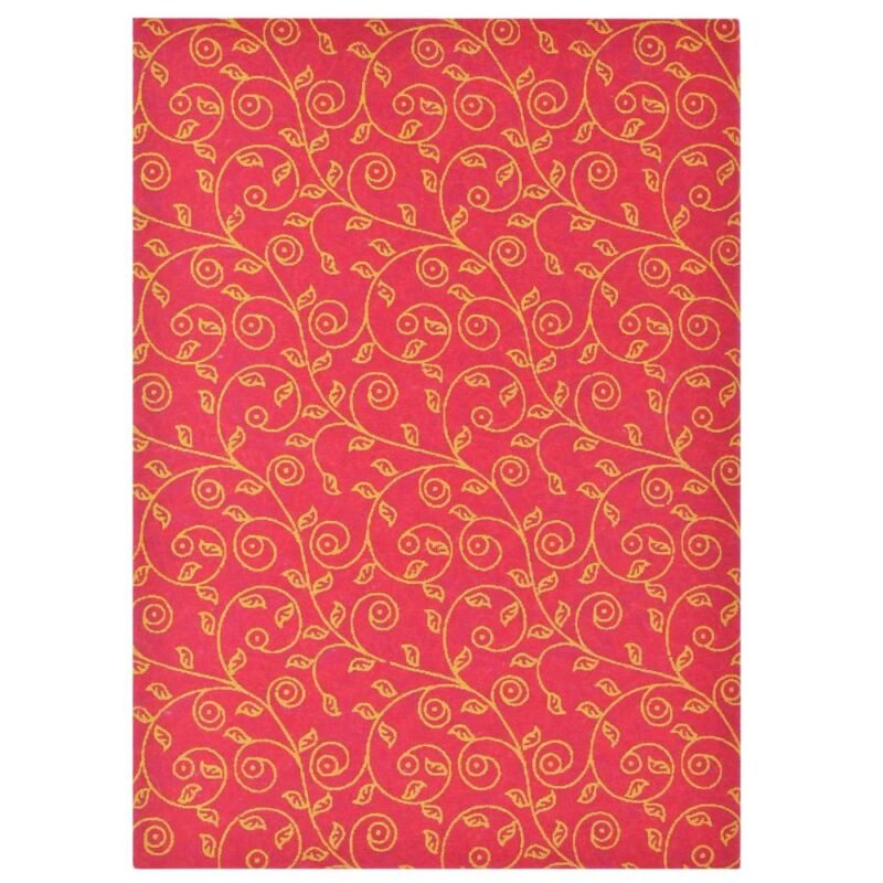 A4 Non Woven Paper Leaf Pattern NO