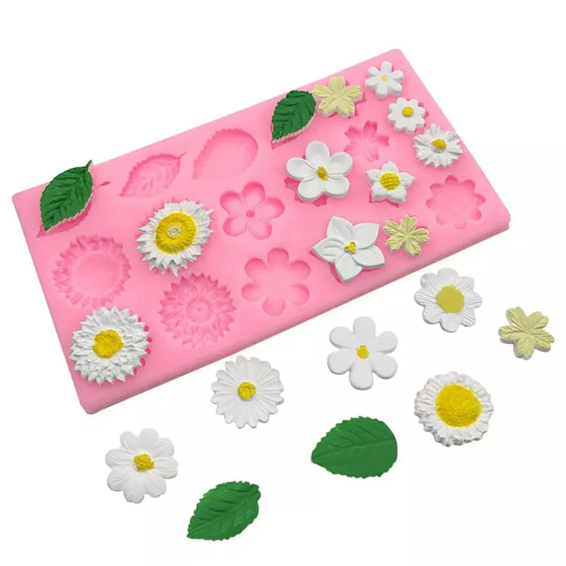 Sunflower & leaves Mold