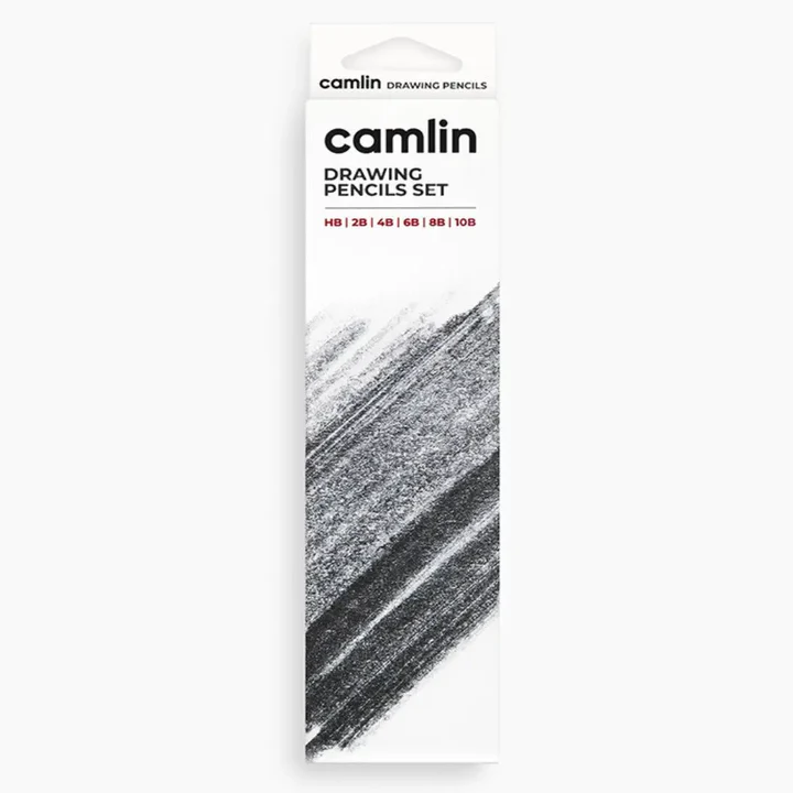 Camlin High Quality Drawing Pencils - Set Of 6