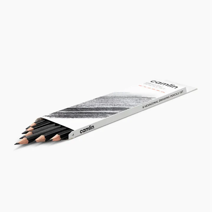 Camlin High Quality Drawing Pencils – Set Of 6