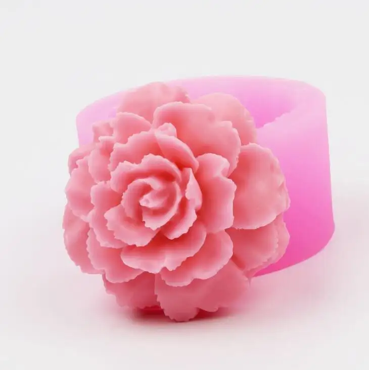 3D Rose Soap & Candle Mold