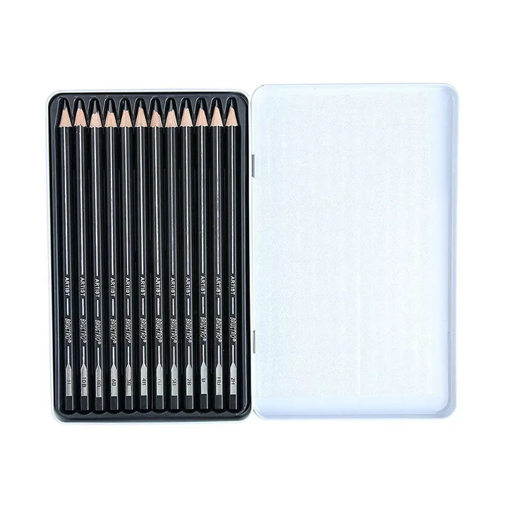 Brustro Artist Graphite Pencil Set Of 12