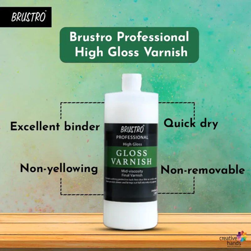 Brustro Artists Professional High Gloss Varnish