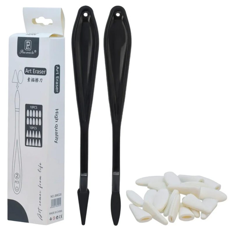 Sketch Art Eraser Set – Pack of 20 Pcs