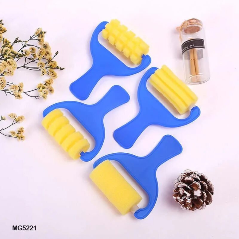 4Pc Sponge Roller Set