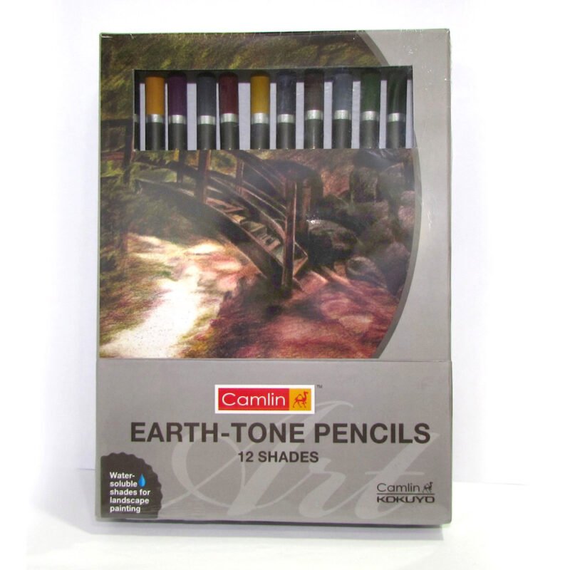Camlin Earth Tone Water Soluble Pencils