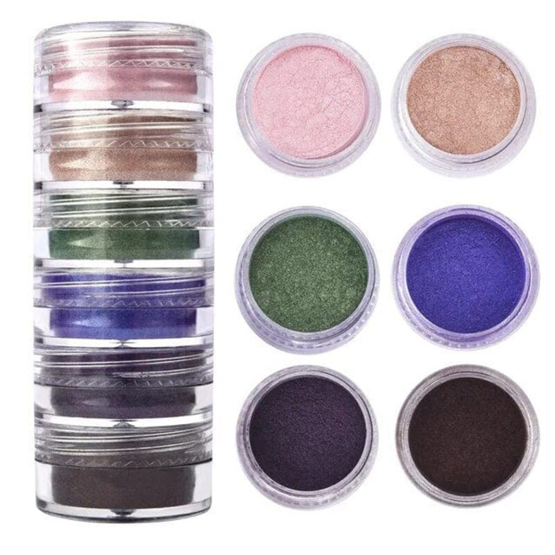 6 in 1 Pearl Mica Powder (Set J)
