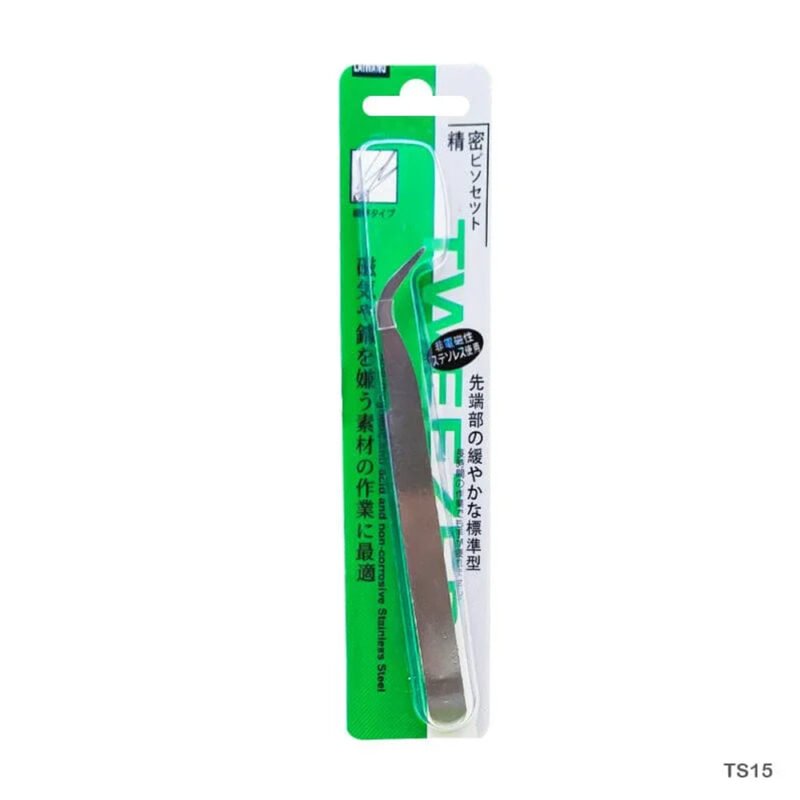 Stainless Steel Precision Tweezers for Crafts & Detail Work