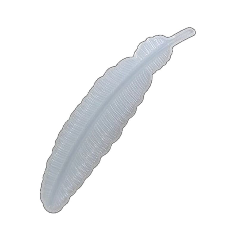 6.5 Inch Feather Bookmark Silicone Mould for Resin | DIY Resin Bookmark Maker