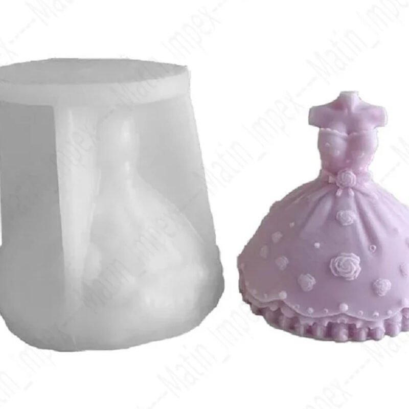 Wedding Dress Mould For Candle