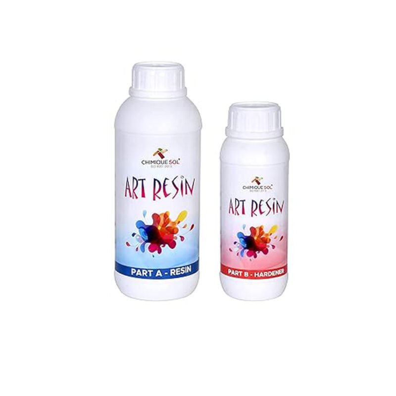 Chimique Sol Art Resin 2:1 – Crystal Clear Epoxy Resin & Hardener Set