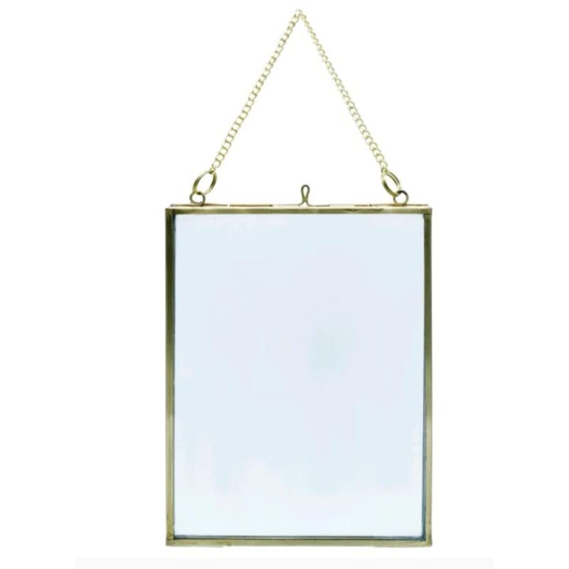 Floating Glass Frame for Pressed Flowers & Artwork 6*8 inches