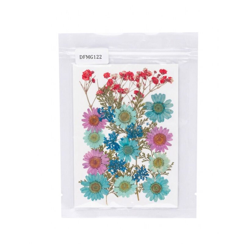 Natural Pressed Dried Flowers – Pastel Mix for Resin Art