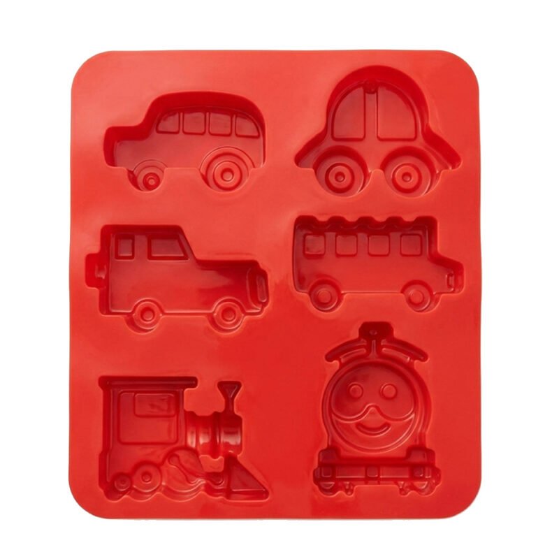 6 Cavity Vehicle Silicone Mould for Gesmonite, Resin & Candle Making