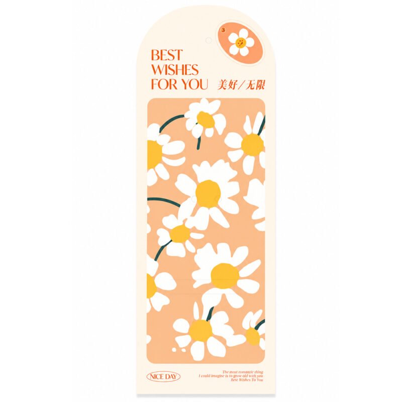 Decorative Bouquet Card Sheets Pack of 5