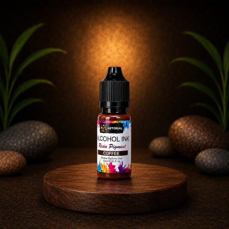 Coffee Alcohol Ink – 10ml Resin Pigment