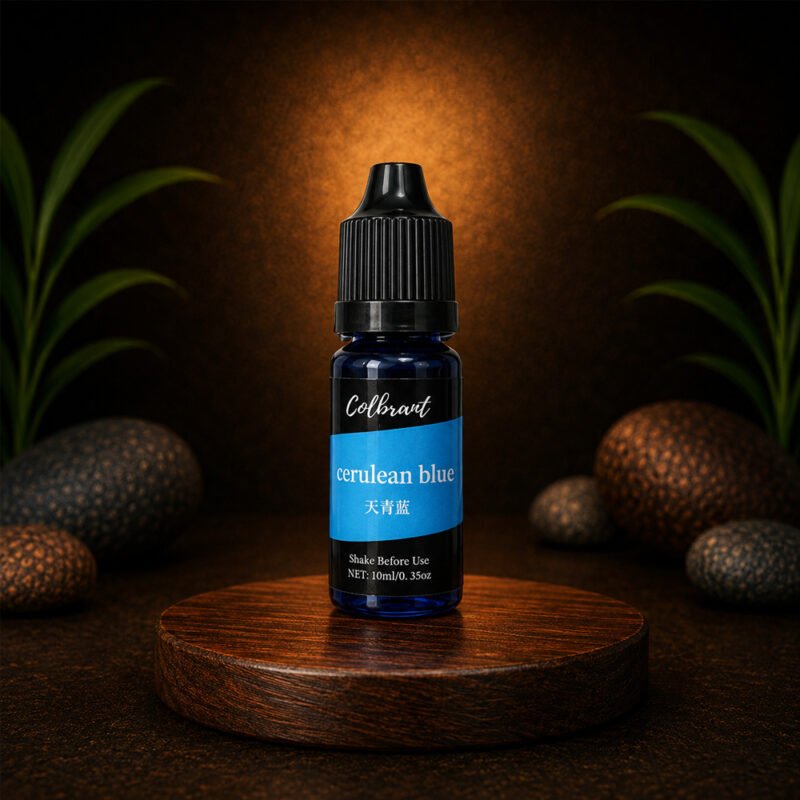 Cerulean Blue Alcohol Ink – 10ml Resin Pigment