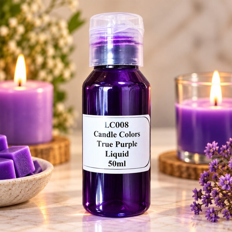 True Purple Candle Colour