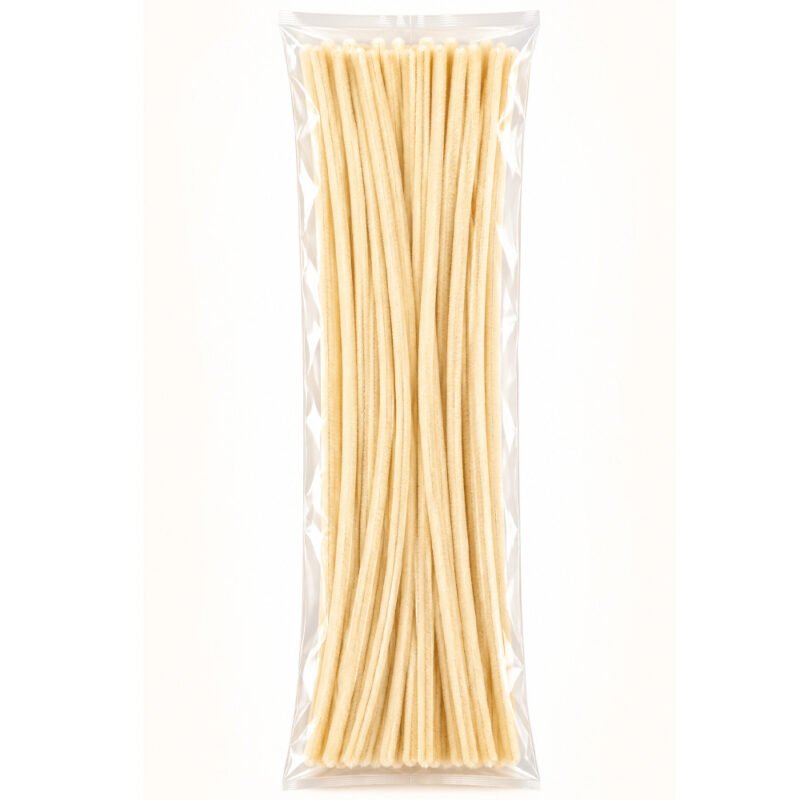 Cream Chenille Pipe Cleaners – 100 Pieces