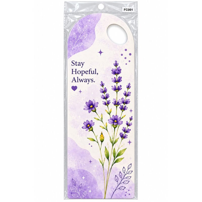 Purple Floral Bouquet Card