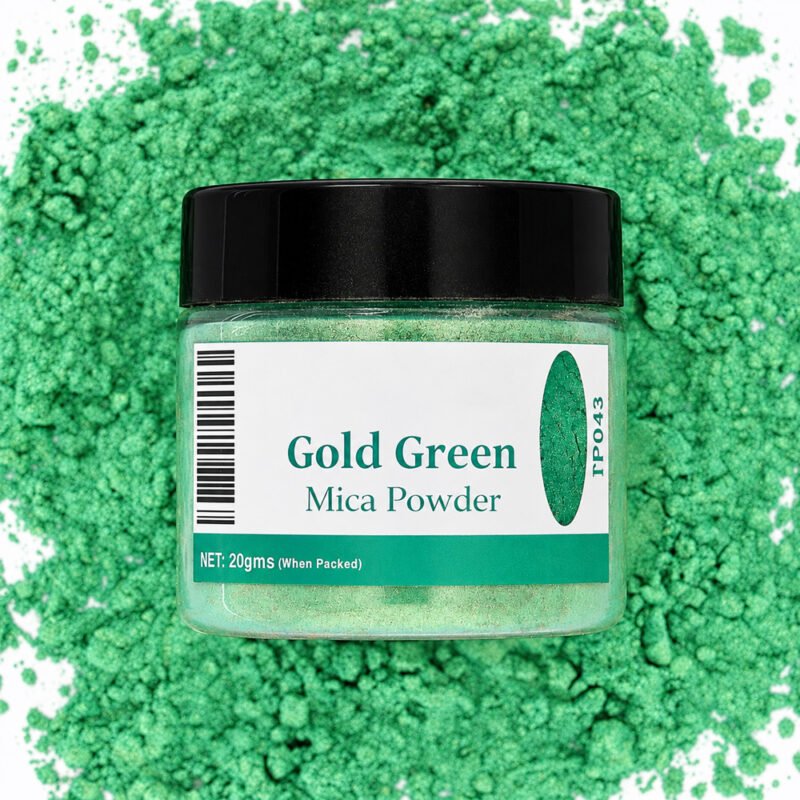 Gold Green Mica Powder