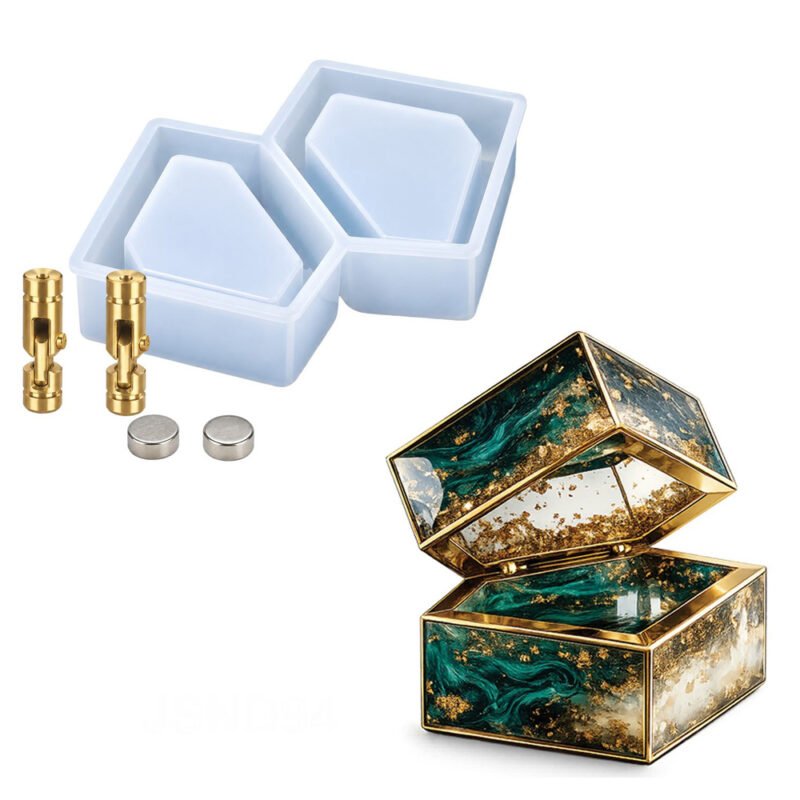 Jags Triangle Storage Box Silicone Mould