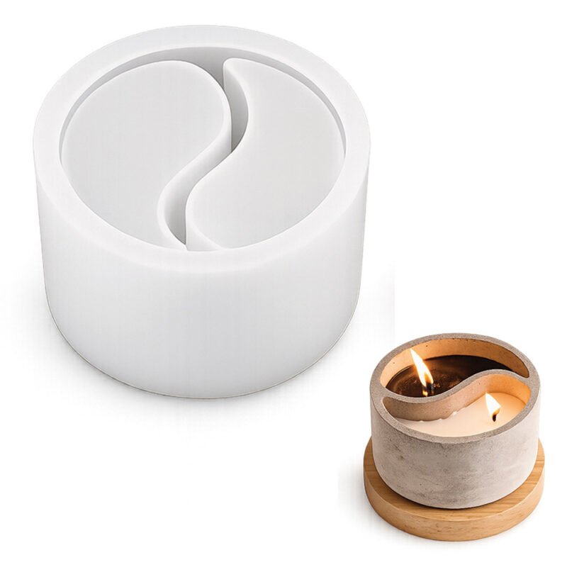 Jags Round Tealight Holder Silicone Mould