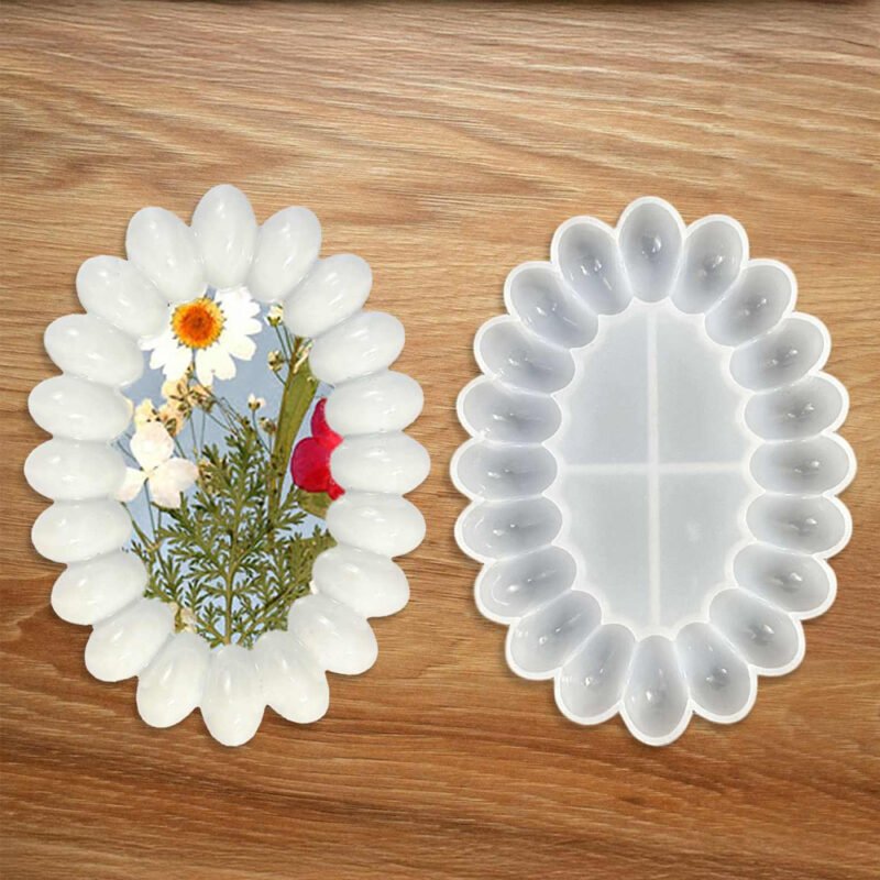 Jags Double Photo Frame Silicone Mould